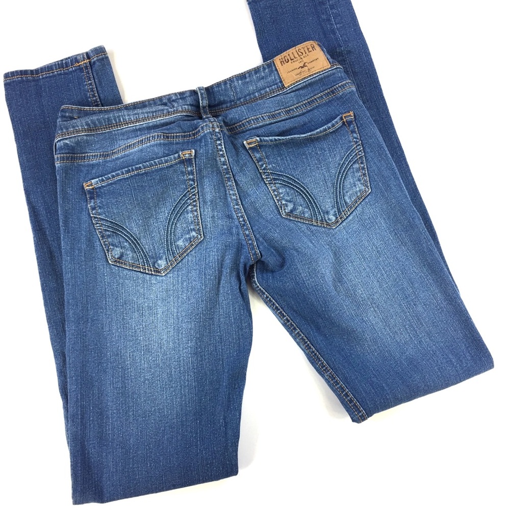 Hollister Women's Skinny Jeans - Blue